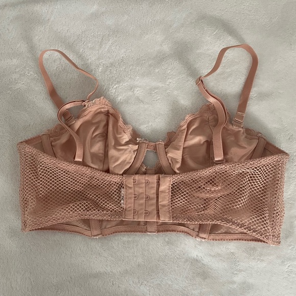 Light Pink Lace Bralette - Picture 3 of 4